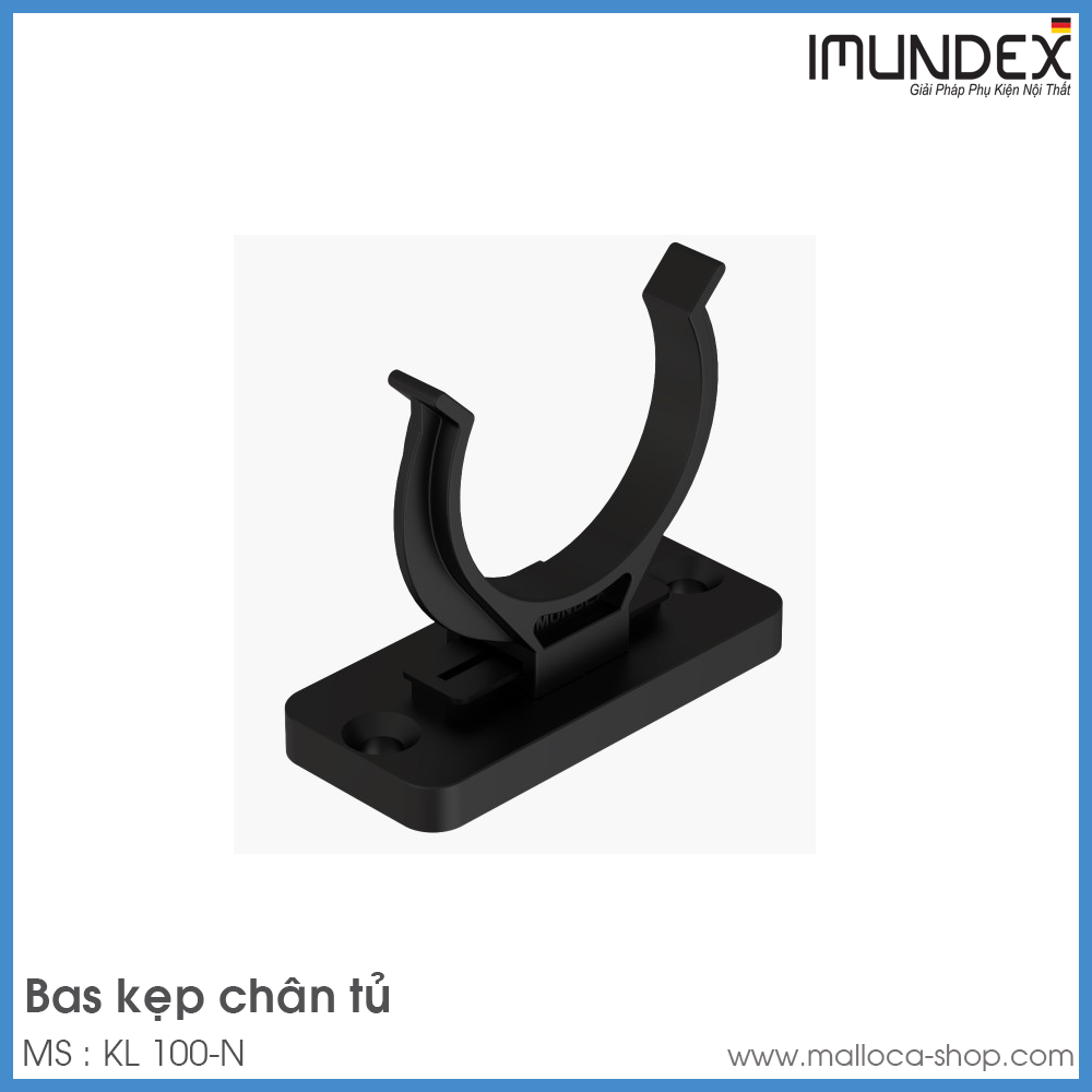 Bas Kẹp Chân Tủ Imundex KL 100-N