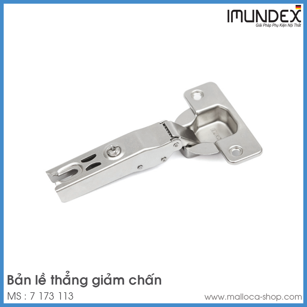 Bản Lề Trùm Ngoài Giảm Chấn 105° Imundex 7 173 113