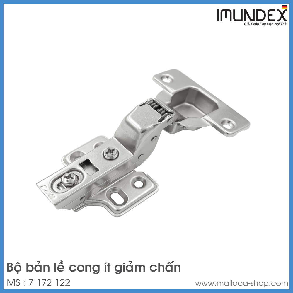 Bộ Bản Lề Lọt Lòng Giảm Chấn 105° Imundex 7 171 123