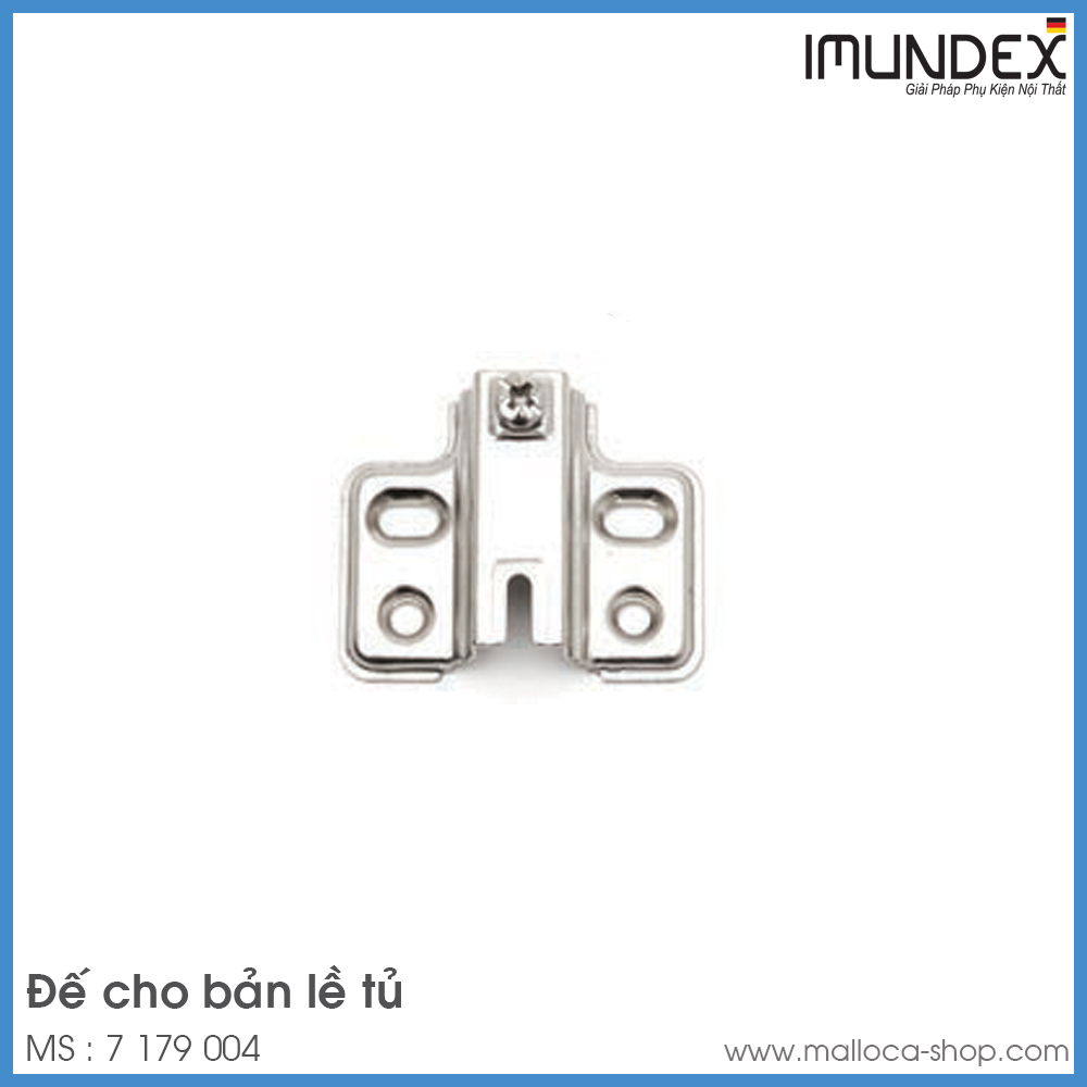 Đế Bản Lề Tủ Imundex 7 179 004