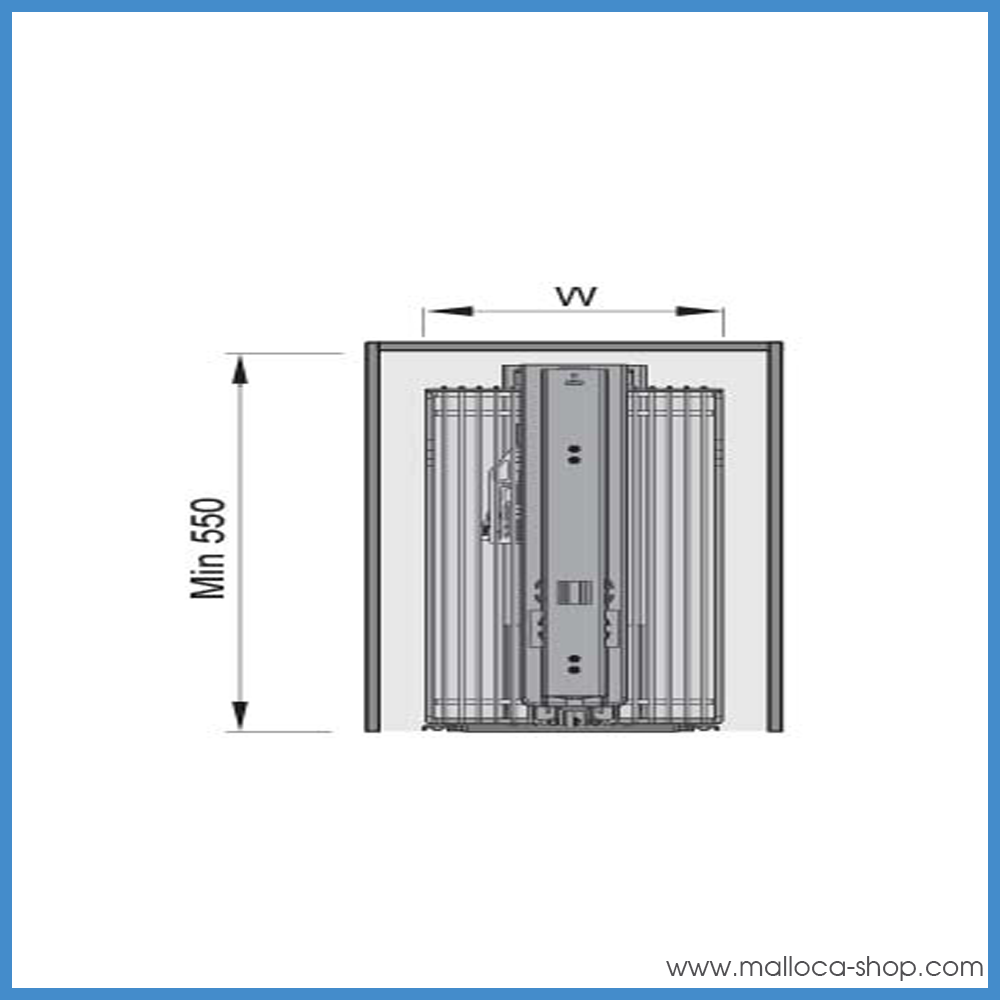 Tủ Đồ Khô 600mm Imundex 7 801 708
