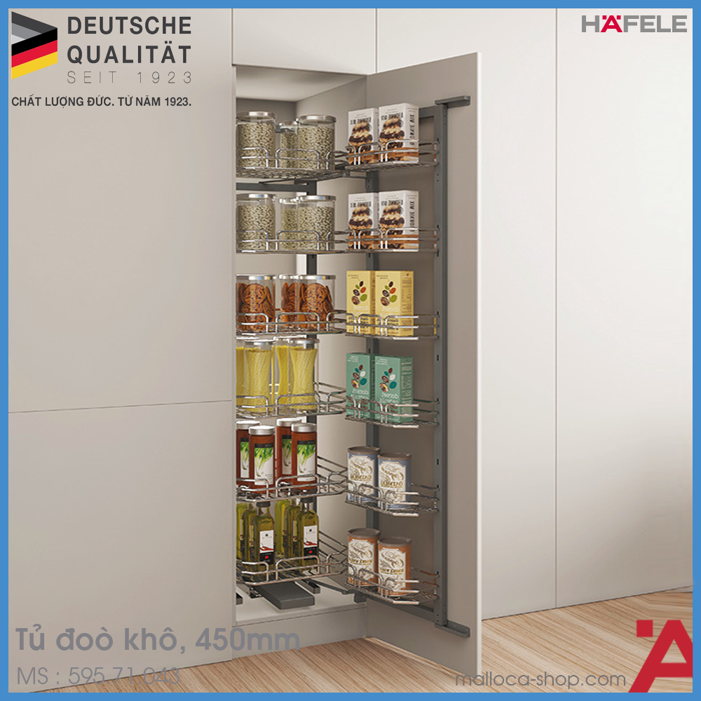 Tủ Đồ Khô Kara Swing 450mm Hafele 595.71.043