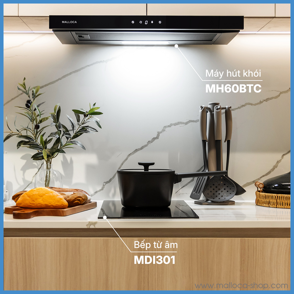 Máy Hút Mùi Âm Tủ Malloca MH-60BTC