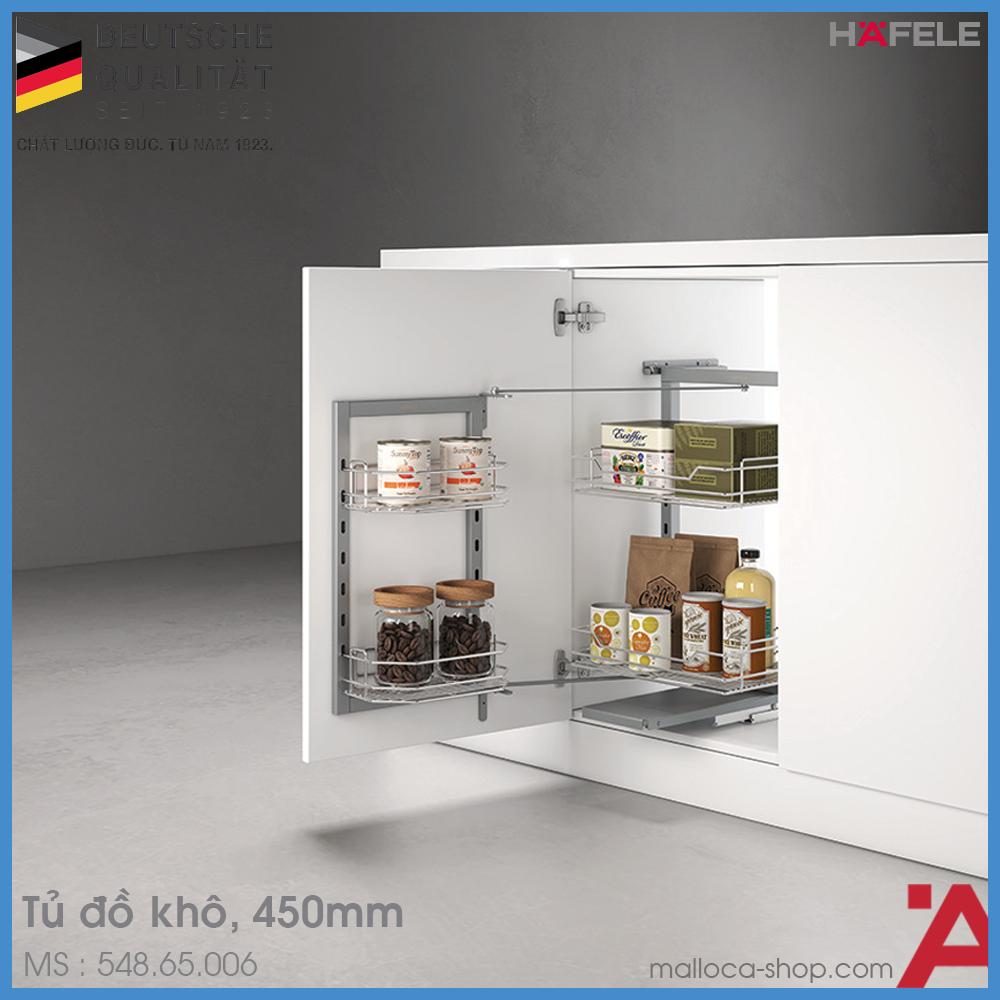 Rổ Tủ Đồ Khô Dolce Hafele 548.65.006