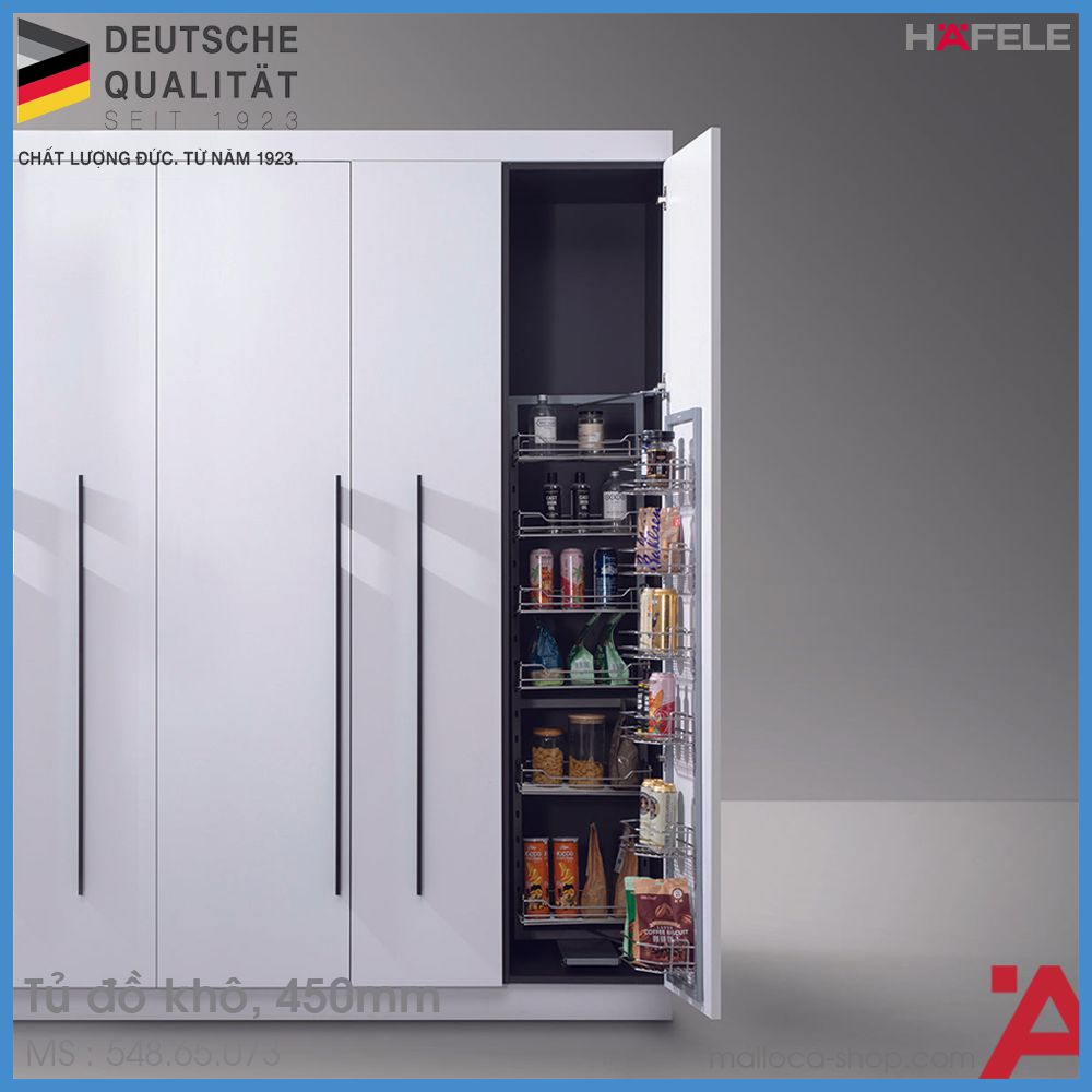 Tủ Đồ Khô Dolce 450mm Hafele 548.65.073