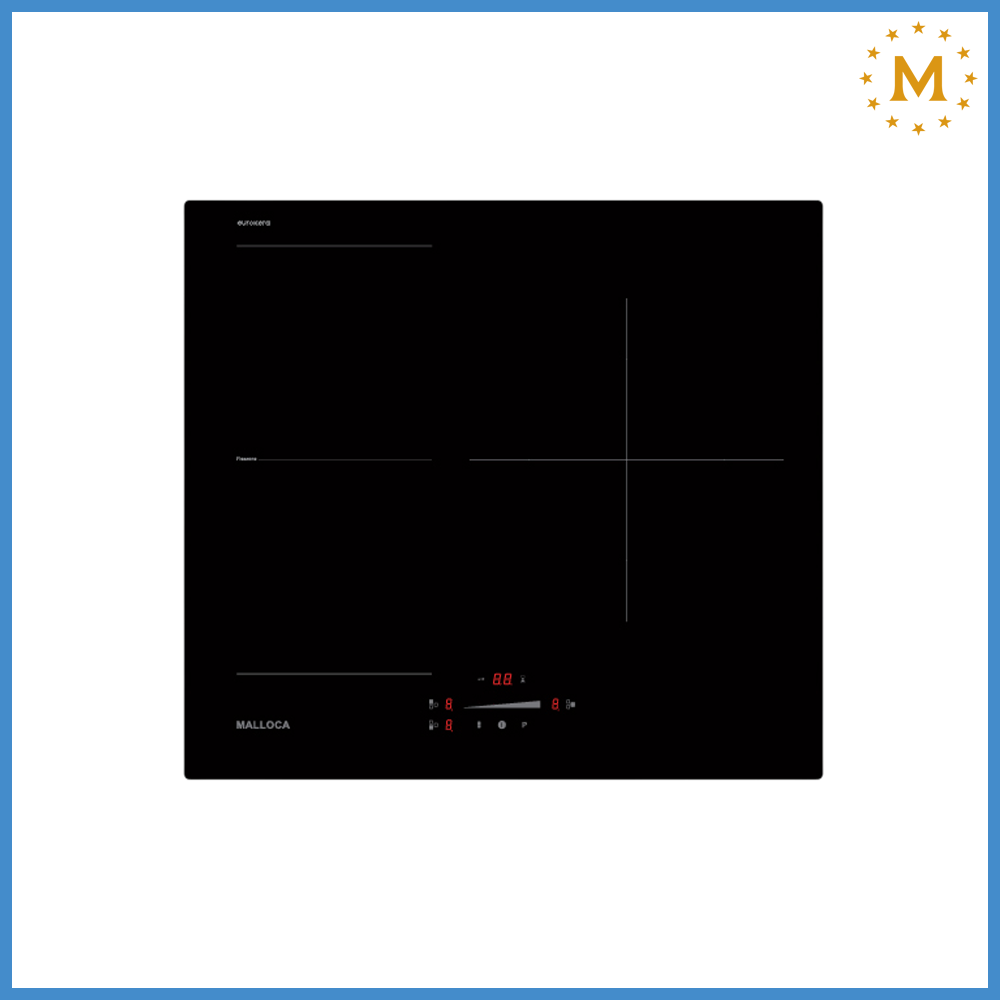 Bếp Từ Âm 3 Vùng Nấu Malloca MI 593 FZ