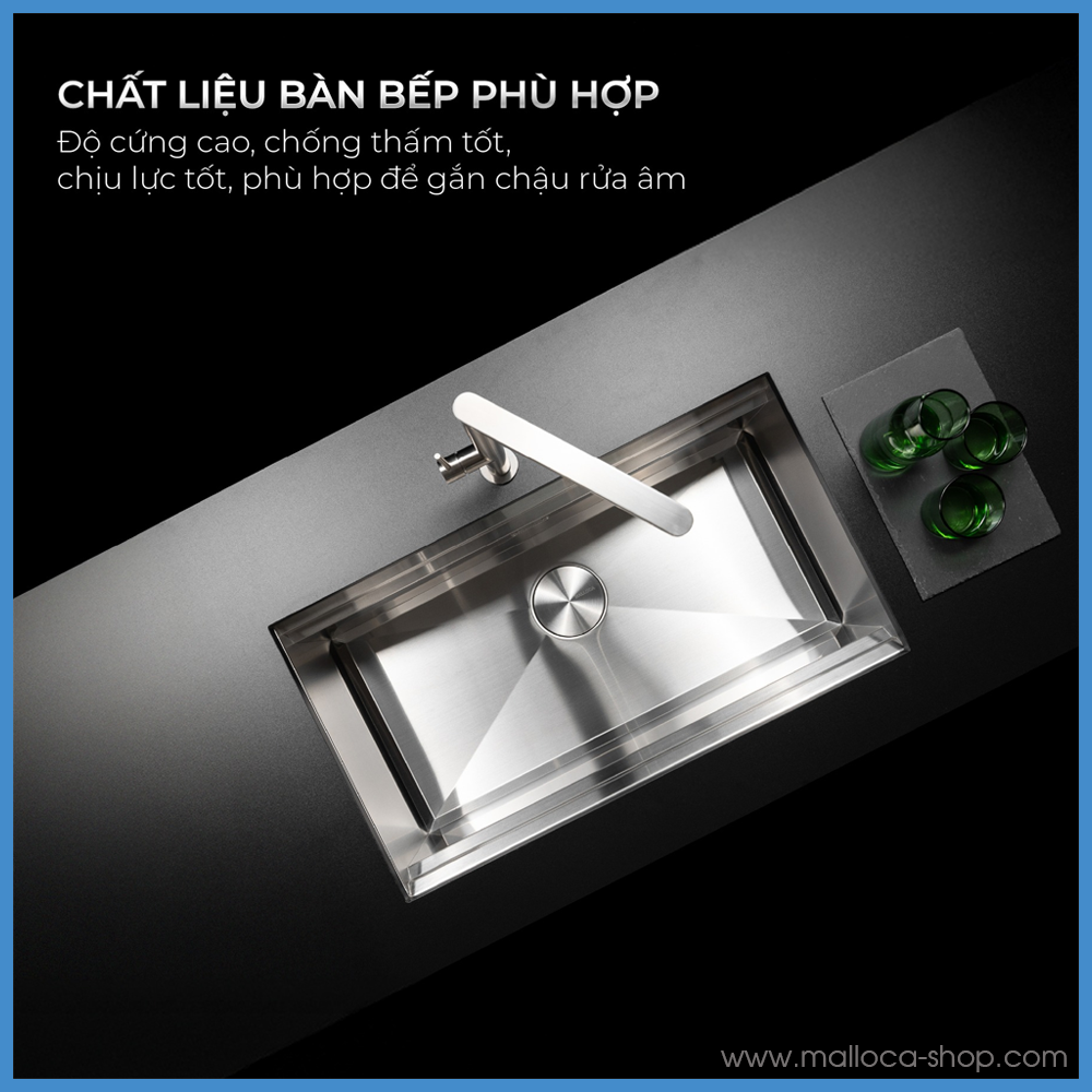 Chậu Rửa Chén Bát Inox Malloca MS 781