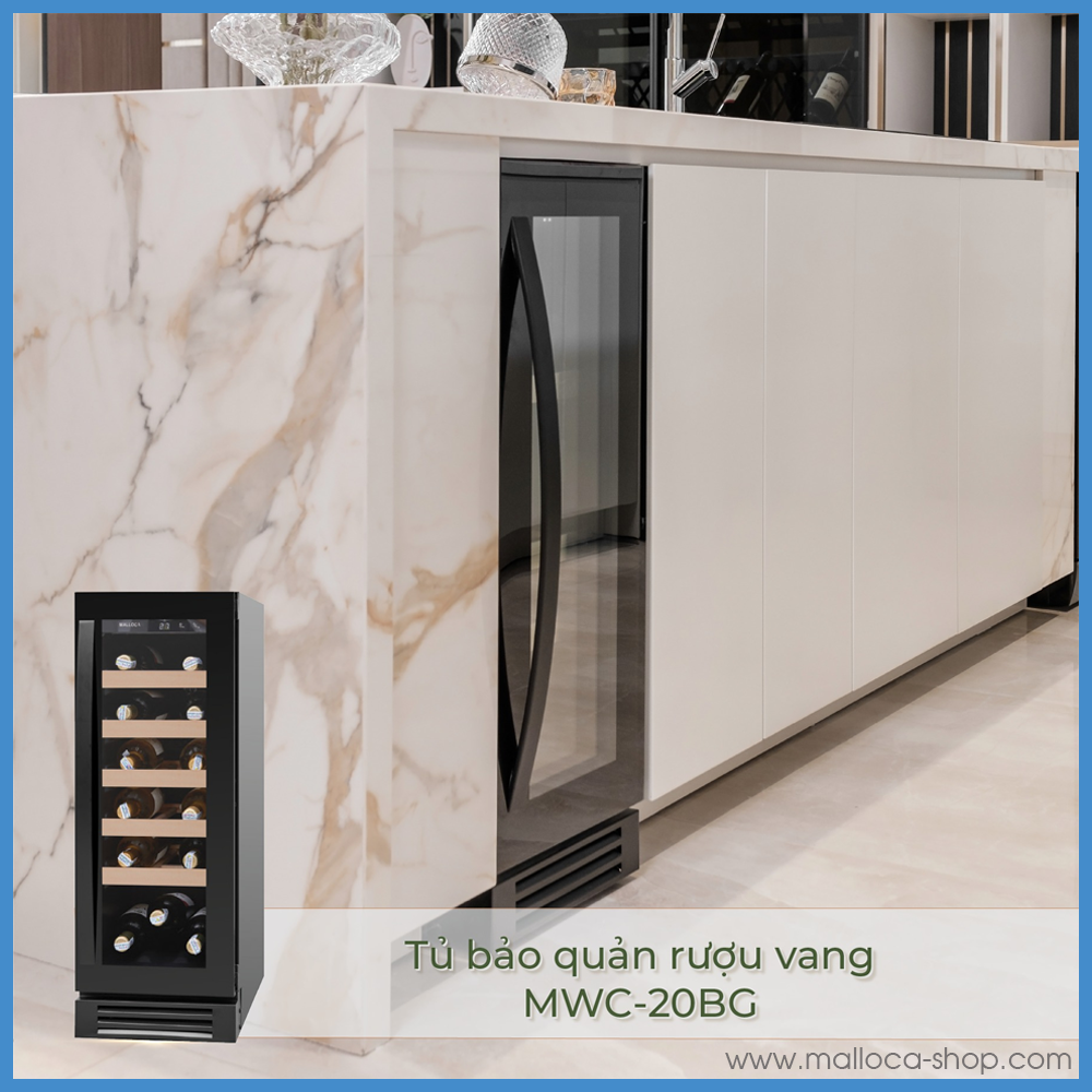 Tủ Rượu Malloca MWC-20BG
