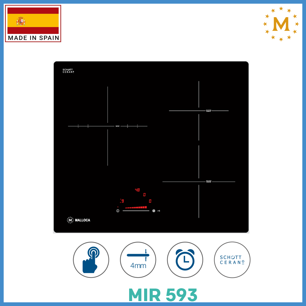 Bếp Điện Từ Malloca MIR 593