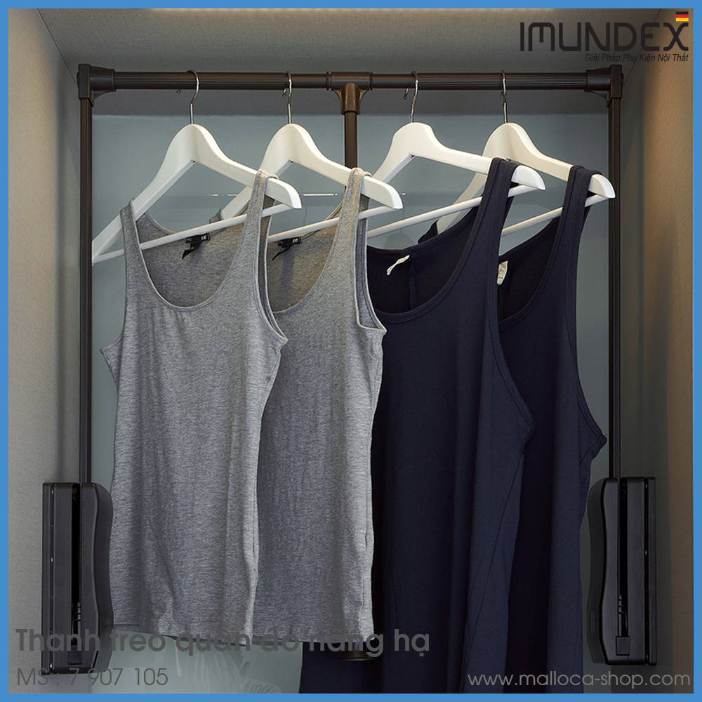 Bộ Thanh Treo Quần Áo Nâng Hạ Imundex 7 907 105