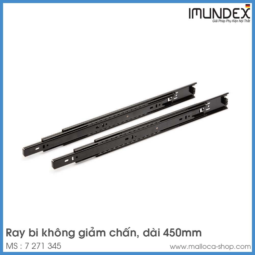 Ray Bi 450mm Không Giảm Chấn Mở Toàn Phần Imundex 7 271 345