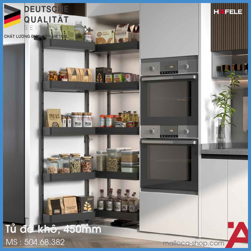 Tủ Đồ Khô Utensio Plus H2 450mm Hafele 504.68.382