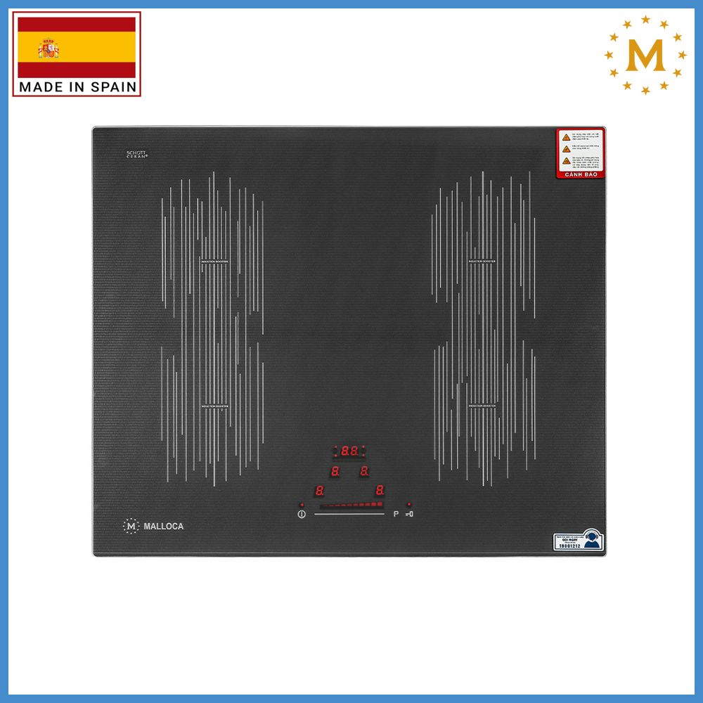 Bếp Từ 4 Vùng Nấu Malloca MI 594 LINEAR