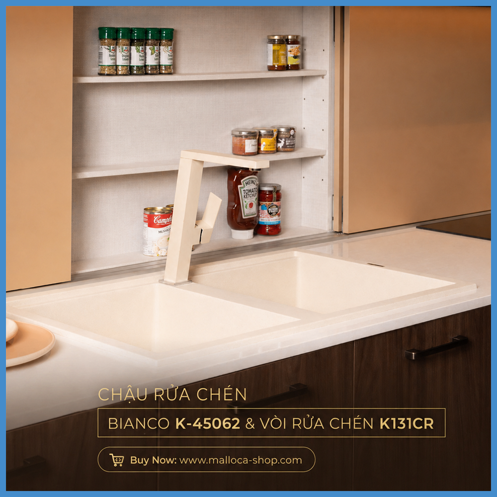 Vòi Rửa Chén Malloca K131CR