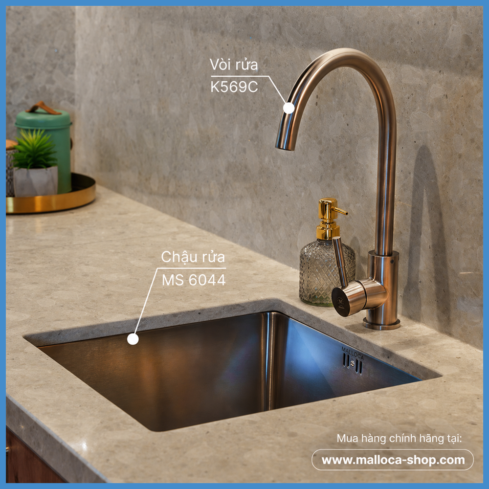 Chậu Rửa Malloca MS 6044