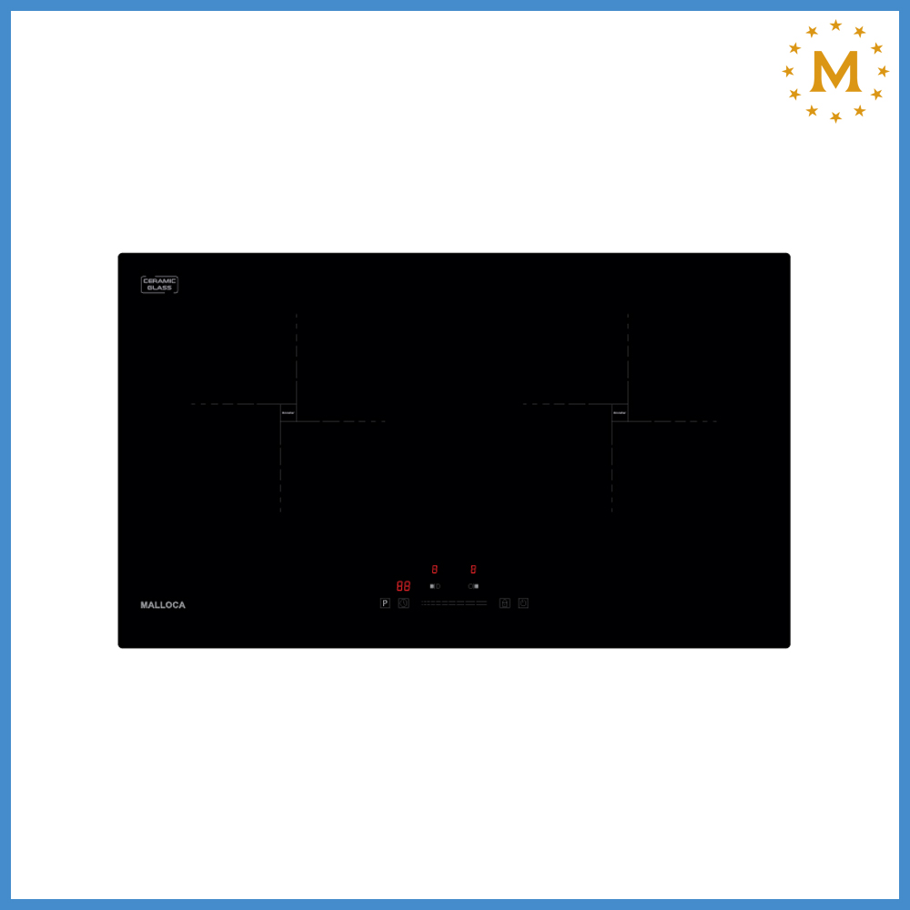 Bếp Từ Âm 2 Vùng Nấu Malloca MIH732ECO