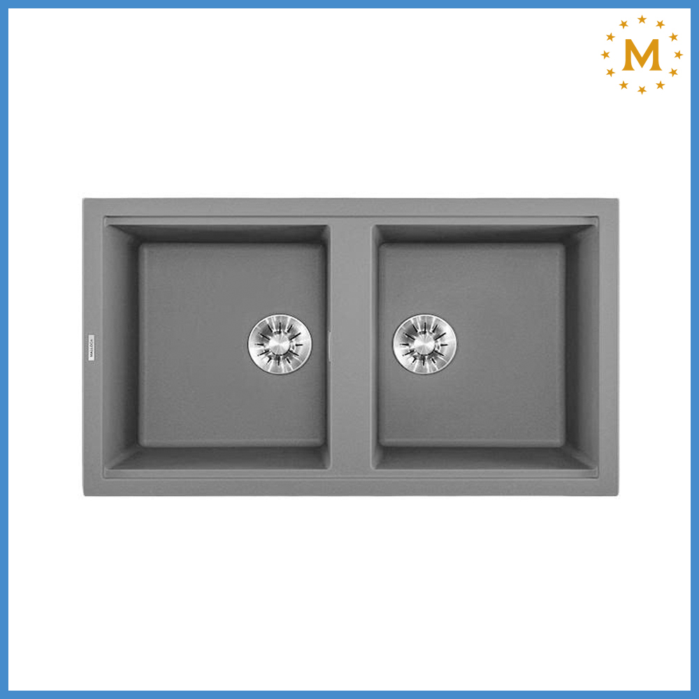 Chậu Rửa Chén Đá Granite Malloca Grey K45099