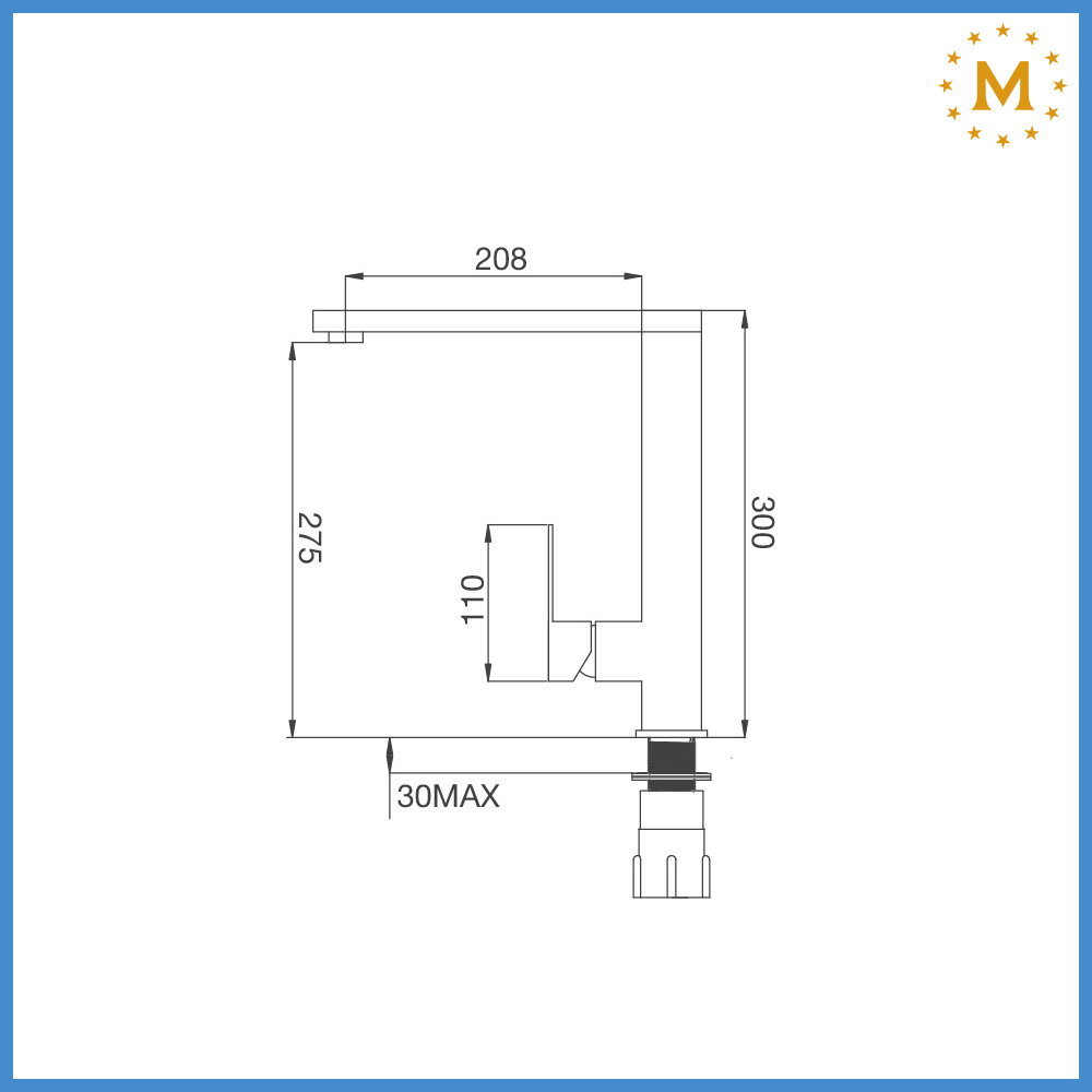 Vòi Rửa Malloca K130-S