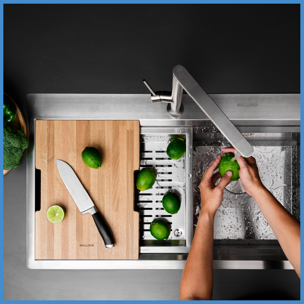 Chậu Rửa Chén Inox Malloca Slide MS 862