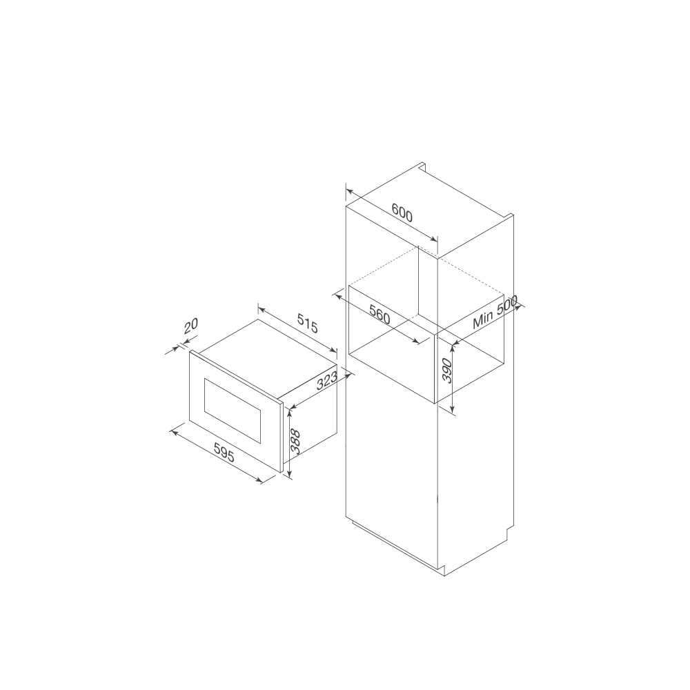 Lò Vi Sóng Malloca MW-820B