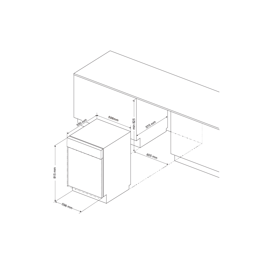 Máy Rửa Chén Âm Tủ Malloca MDW14-7713AD