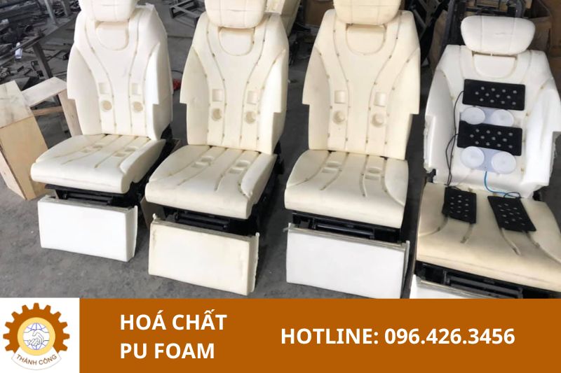 Pu Foam làm ghế cho xe hơi