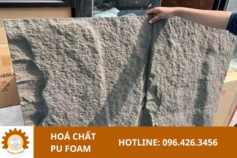 pu foam giả đá cho nội thất