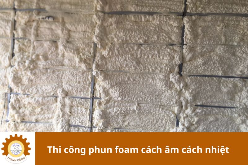 Báo giá làm phun foam cách âm cách nhiệt