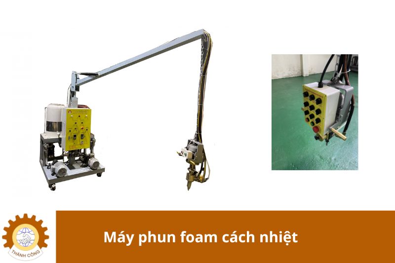 Máy phun foam cách nhiệt là gì ?