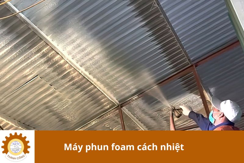 Phun pu cách nhiệt cho mái tôn