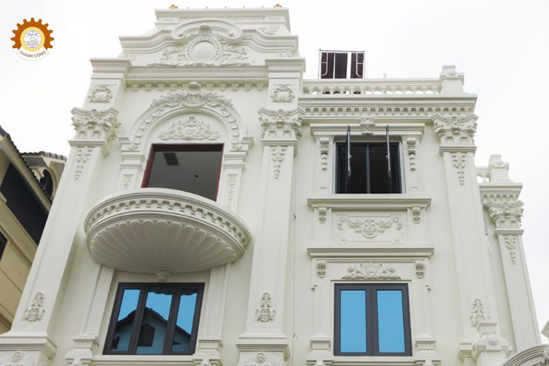 Phào cửa chính hình 4