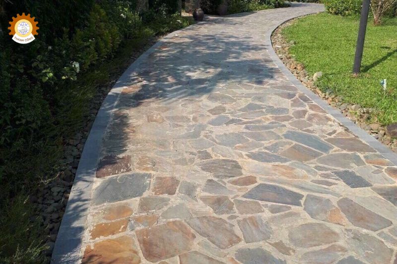  Đá chẻ lát sân vườn