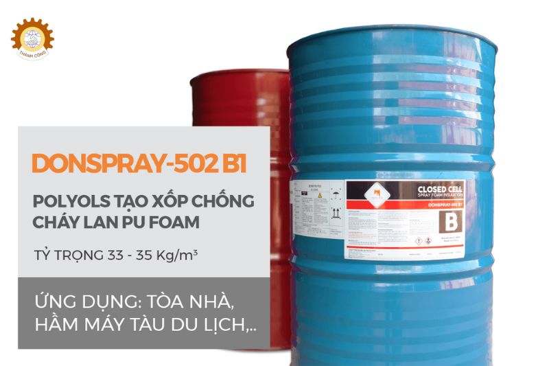 Foam chống cháy DONSPRAY-502B1 – POLYOLS