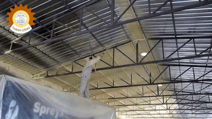 phun cách âm dành cho nhà xưởng