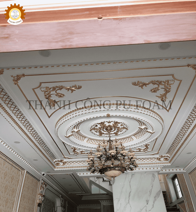 gia công mâm trần phào chỉ PU