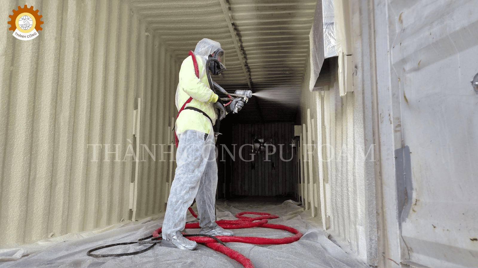 máy phun PU ngành vận tải