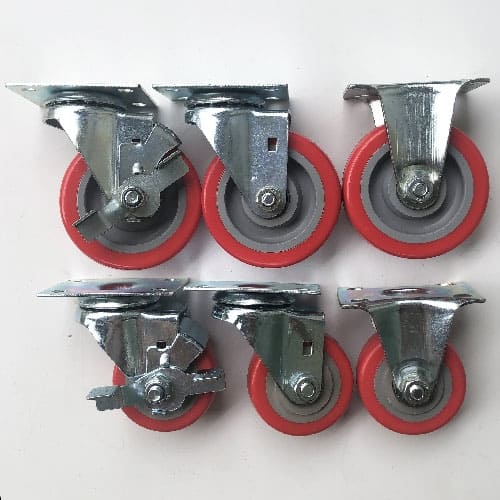 bánh xe đẩy công nghiệp nhựa PU