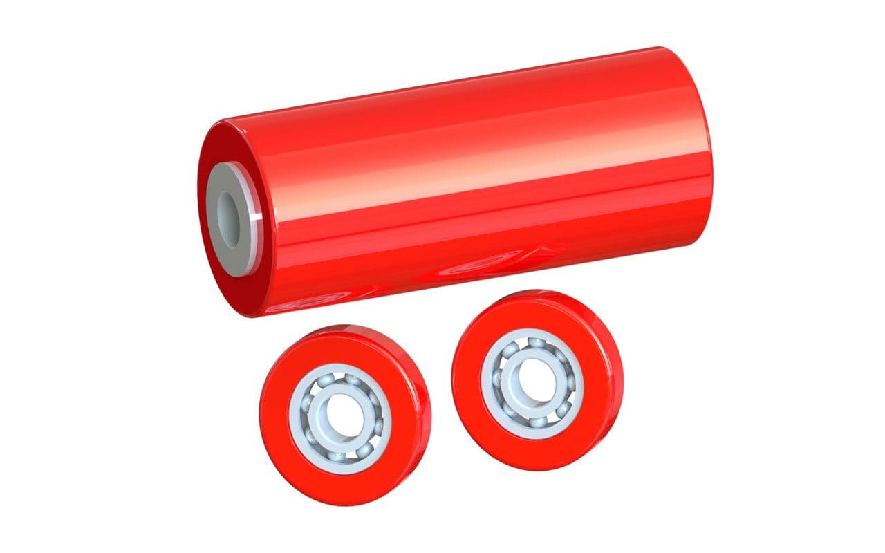 bánh xe nâng nhựa PU