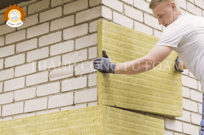 bông khoáng cách âm