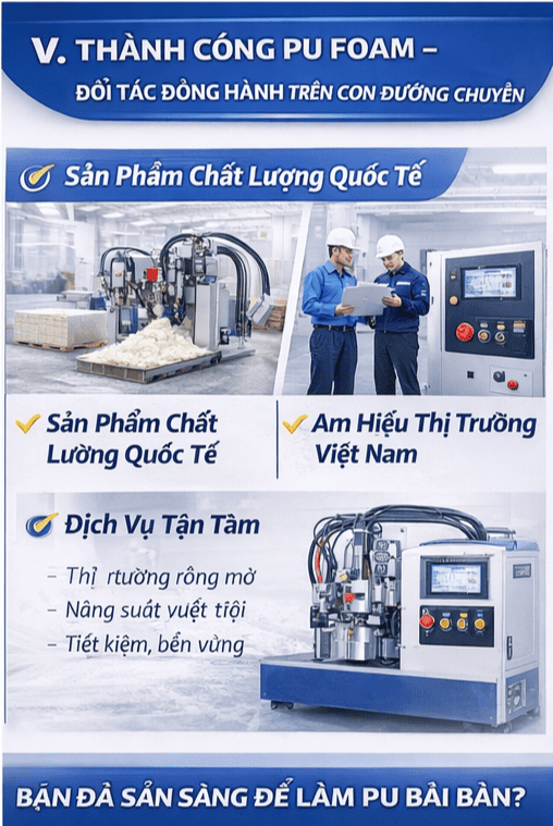máy phun PU Foam