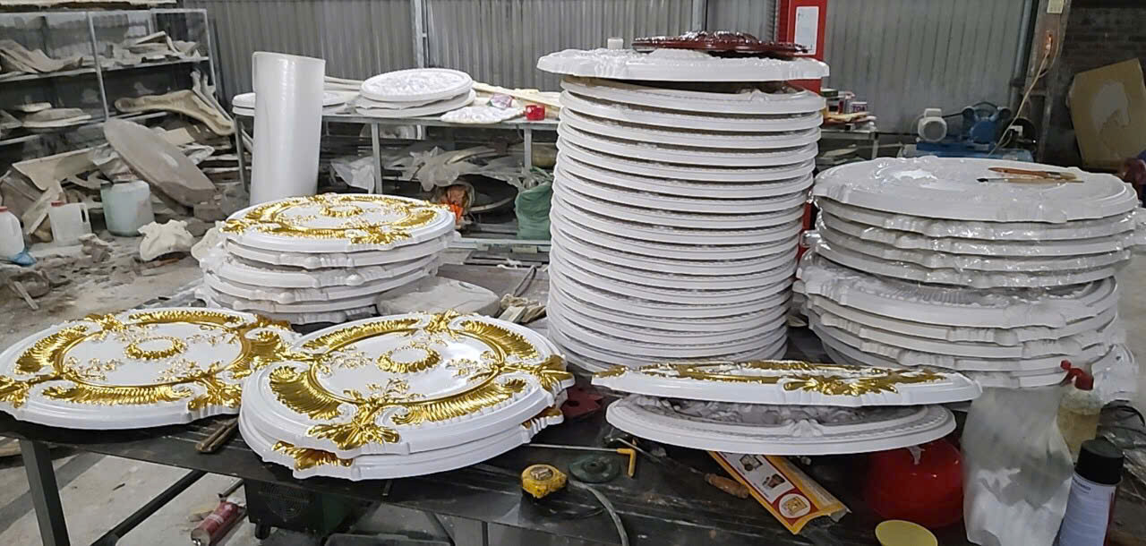 sản xuất mâm trần PU