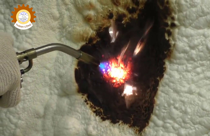 Giải pháp phun foam chống cháy cực kỳ hiệu quả