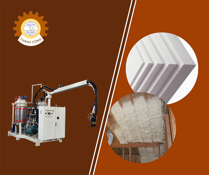 Tham khảo các dòng máy phun xốp pu