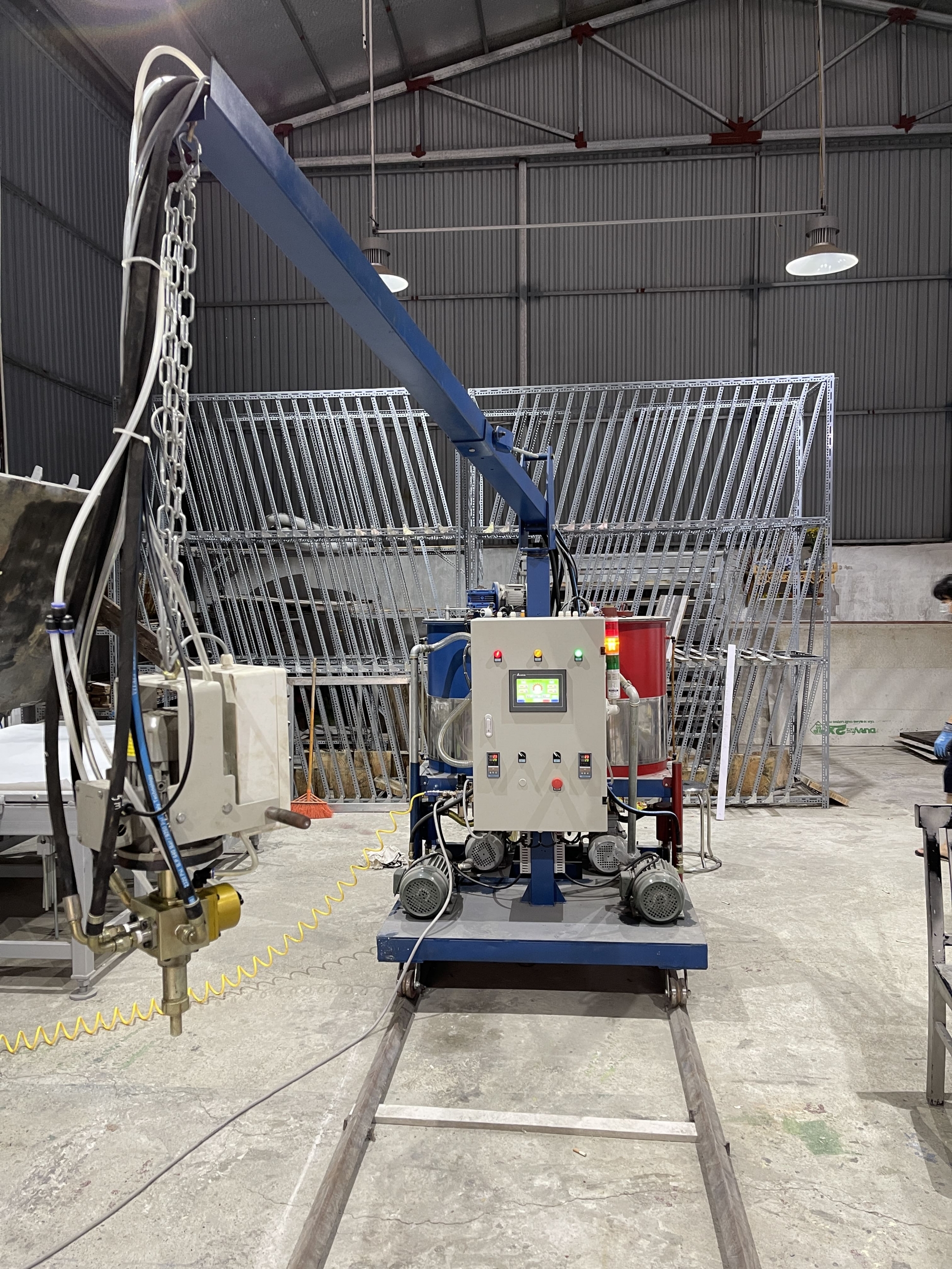 MÁY PHUN PU FOAM BỌT XỐP CÁCH NHIỆT