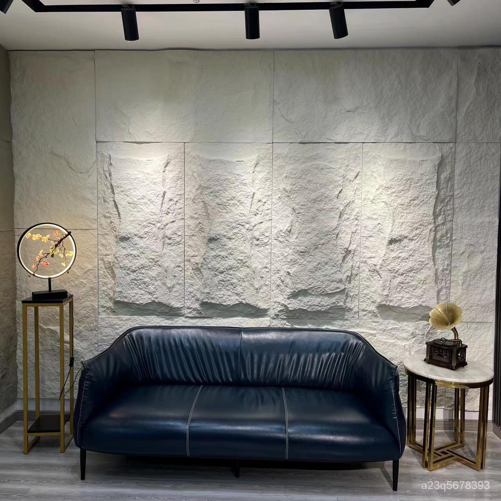 Hướng dẫn 6 bước thi công tấm ốp tường pu giả đá