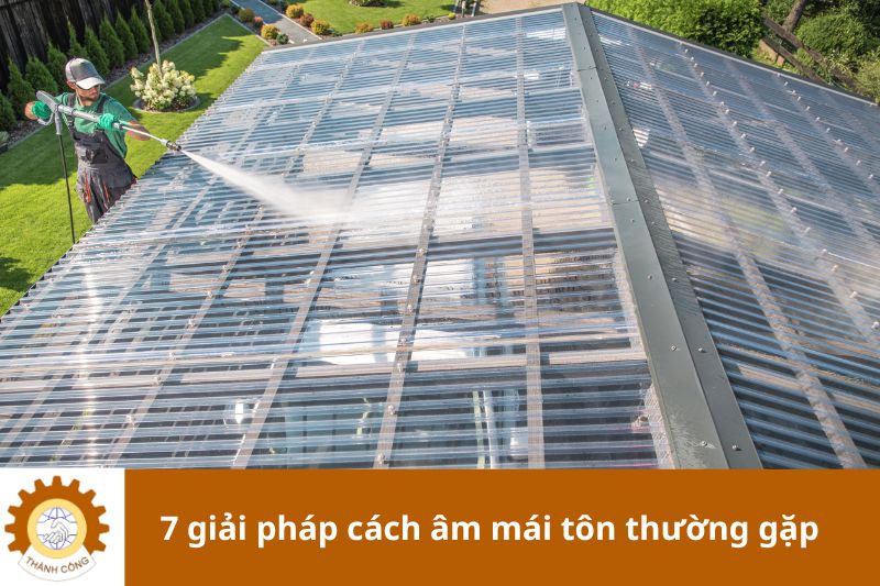 7 giải pháp cách âm mái tôn thường gặp