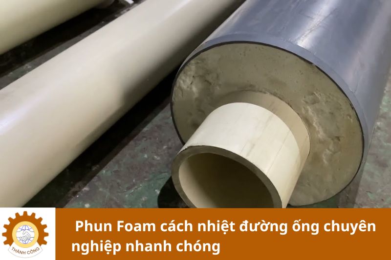 Phun Foam cách nhiệt đường ống chuyên nghiệp nhanh chóng