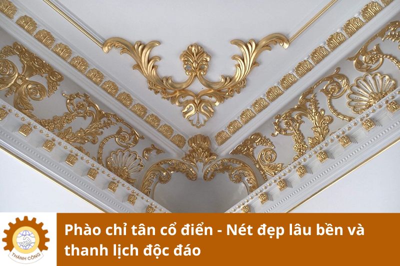 Phào chỉ tân cổ điển - Nét đẹp lâu bền và thanh lịch độc đáo