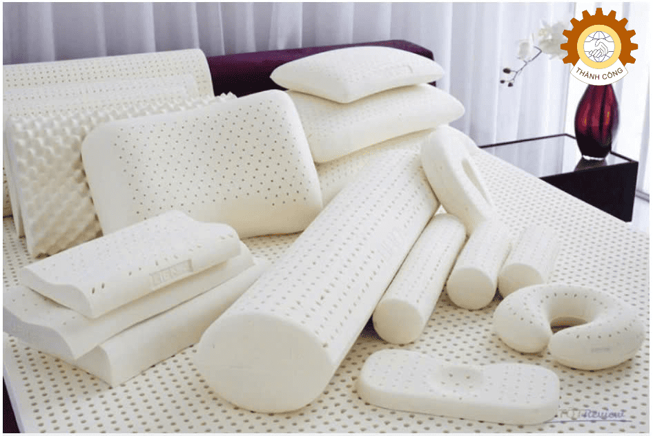 Công Nghệ Sản Xuất Gối Memory Foam (Cao Su Non) Hiện Đại Bằng Hệ Thống Máy Phun