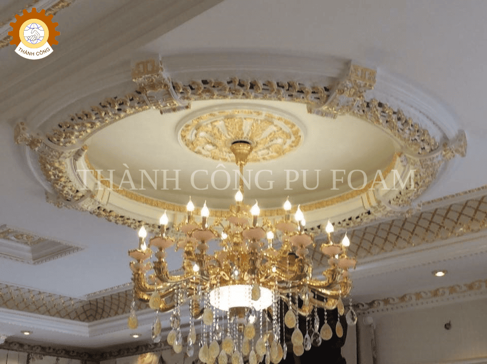 Công Nghệ Sản Xuất "Mâm Trần Phào Chỉ" Bằng Máy Phun PU: Bước Tiến Của Nghệ Thuật Trang Trí